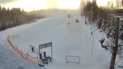 Kamera u nástupu na vlek svah A