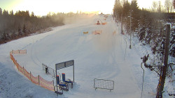 Kamera u nástupu na vlek svah A