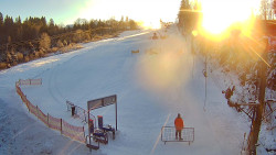 Kamera u nástupu na vlek svah A