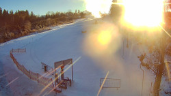 Kamera u nástupu na vlek svah A