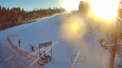 Kamera u nástupu na vlek svah A