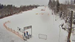 Kamera u nástupu na vlek svah A