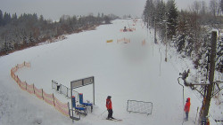 Kamera u nástupu na vlek svah A