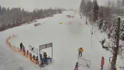 Kamera u nástupu na vlek svah A