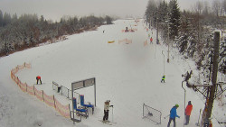 Kamera u nástupu na vlek svah A