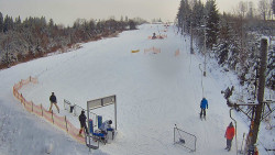 Kamera u nástupu na vlek svah A