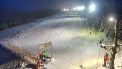 Kamera u nástupu na vlek svah A