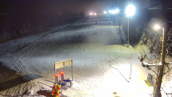 Kamera u nástupu na vlek svah A