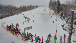 Kamera u nástupu na vlek svah A