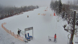 Kamera u nástupu na vlek svah A