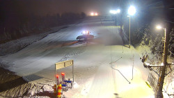 Kamera u nástupu na vlek svah A