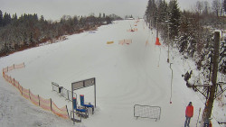 Kamera u nástupu na vlek svah A