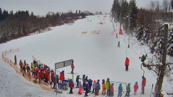 Kamera u nástupu na vlek svah A