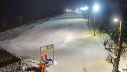 Kamera u nástupu na vlek svah A