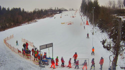 Kamera u nástupu na vlek svah A