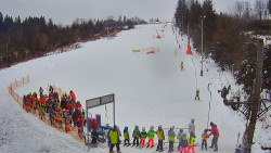 Kamera u nástupu na vlek svah A