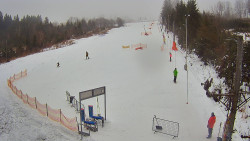 Kamera u nástupu na vlek svah A