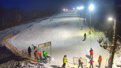 Kamera u nástupu na vlek svah A