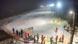 Kamera u nástupu na vlek svah A