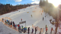 Kamera u nástupu na vlek svah A