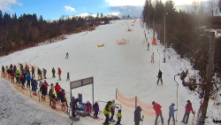 Kamera u nástupu na vlek svah A