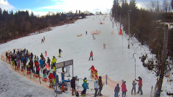 Kamera u nástupu na vlek svah A