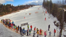 Kamera u nástupu na vlek svah A