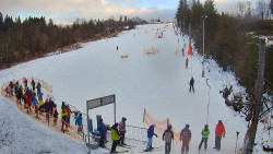 Kamera u nástupu na vlek svah A