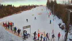 Kamera u nástupu na vlek svah A