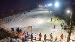 Kamera u nástupu na vlek svah A