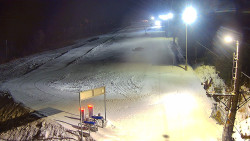 Kamera u nástupu na vlek svah A