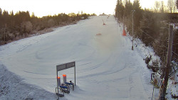 Kamera u nástupu na vlek svah A