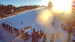 Kamera u nástupu na vlek svah A