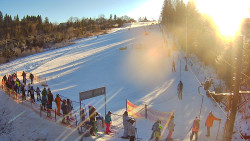 Kamera u nástupu na vlek svah A