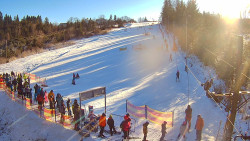 Kamera u nástupu na vlek svah A