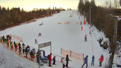 Kamera u nástupu na vlek svah A