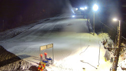 Kamera u nástupu na vlek svah A