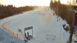 Kamera u nástupu na vlek svah A