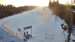 Kamera u nástupu na vlek svah A