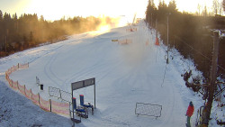 Kamera u nástupu na vlek svah A