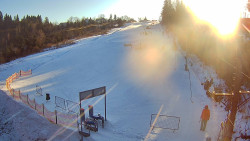 Kamera u nástupu na vlek svah A