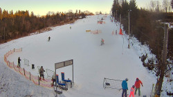 Kamera u nástupu na vlek svah A