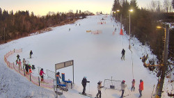 Kamera u nástupu na vlek svah A