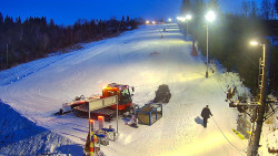 Kamera u nástupu na vlek svah A