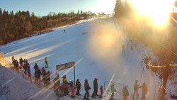 Kamera u nástupu na vlek svah A