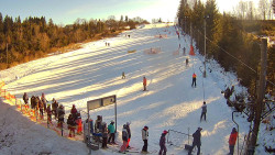 Kamera u nástupu na vlek svah A