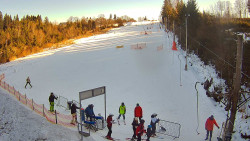 Kamera u nástupu na vlek svah A