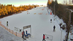 Kamera u nástupu na vlek svah A