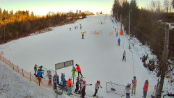 Kamera u nástupu na vlek svah A