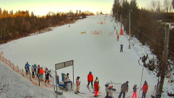 Kamera u nástupu na vlek svah A